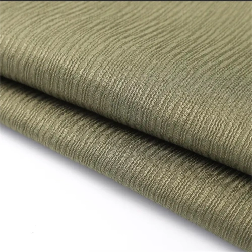Damask Brocade Fabric Green cotton satin fabric price Factory